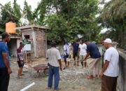 Kodim 0320 Dumai Kembali Terlihat Dalam Pelaksanaan Tentara Manunggal Membangun Desa