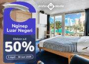 Jalan-jalan ke Luar Negeri Jadi Lebih Hemat, Ada Diskon Hotel s.d 50%