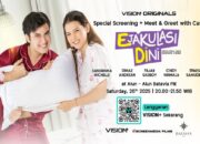 Fans Sandrinna Michelle Merapat! VISION+ Gelar Meet & Greet Bareng Cast Series EDI (Ejakulasi Dini) di Batavia PIK!