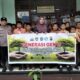 Polsek Dumai Kota Mengajarkan Siswa Siswi SD 003 Cinta Lingkungan Dengan Menanam Pohon